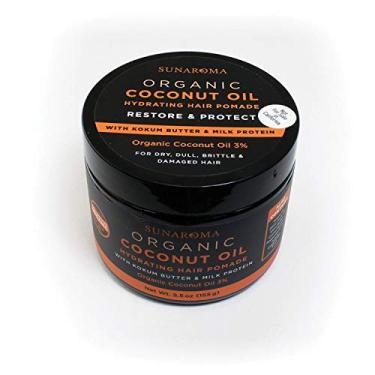 Imagem de Omaqa Pomada Capilar De Óleo Coco Orgânico - 5,5 Oz