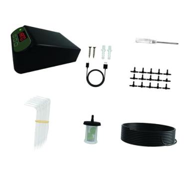 Imagem de Fenteer Planta Automática Planta Água em Greenhous Solar Ponto de Vasos Amigáveis ​​de Planta Planta Timer de Mangueira do de Irrigação para Patio