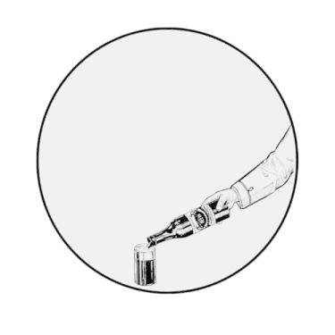 Imagem de Adesivo Decorativo Redondo, Tema Bebidas, 50mm, Vários Modelos (CJ-284, ADESIVO PAPELTRANSPARENTE, 50MM)