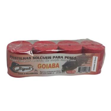 Imagem de Pastilha Pesca Para Carpa Cabeçuda Sabor Goiaba 280g Biguá