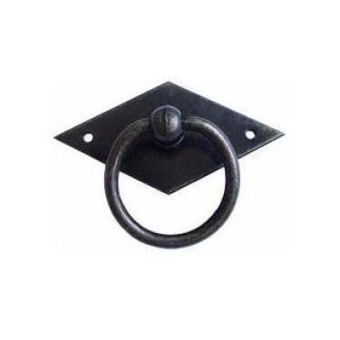 Imagem de Puxadores Coloniais Puxador Rustico Para Moveis Argola Puxador losango