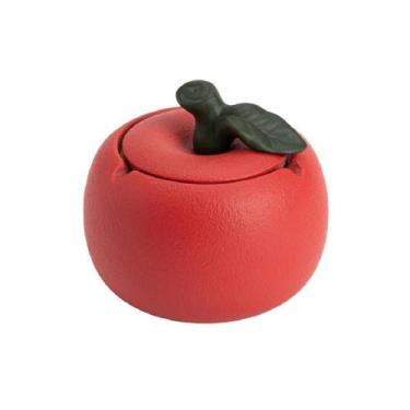 Imagem de Cinzeiro De Cerâmica Apple À Prova De Vento, À Prova De Cinzas, Mesa D