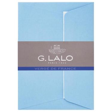 Imagem de Envelopes G. Lalo Verge De France, C6 - Azul, pacote com 25
