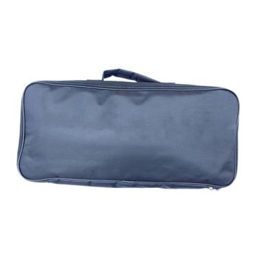 Imagem de MERIGLARE Bolsa de transporte para pedal de efeitos de guitarra com zíper, estojo portátil para pedaleira, bolsa para apresentação em