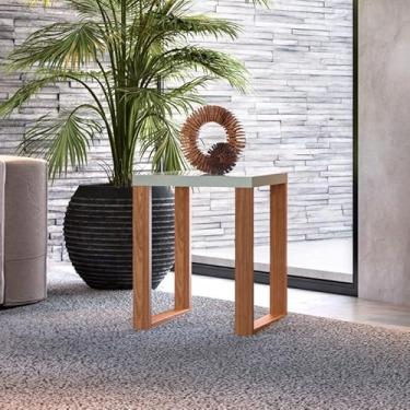 Imagem de Mesa de Canto Quadrada Industrial