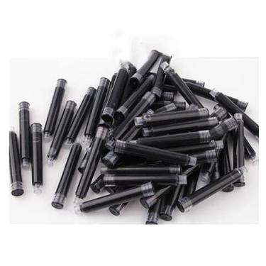 Imagem de 24 Unidades Recarga Refil Caneta Tinteiro Cartucho Carga (Preto - 24 unidades)