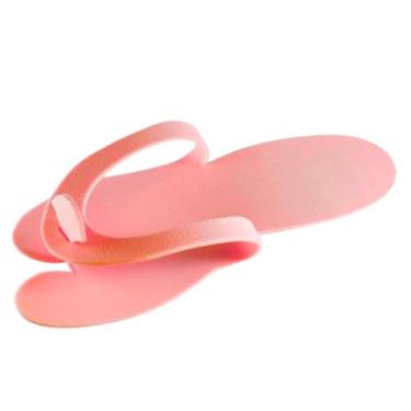 Imagem de CHINELO DE E.V.A DESCARTAVEL PARA MANICURE PACOTE C/10 PARES VERMELHO