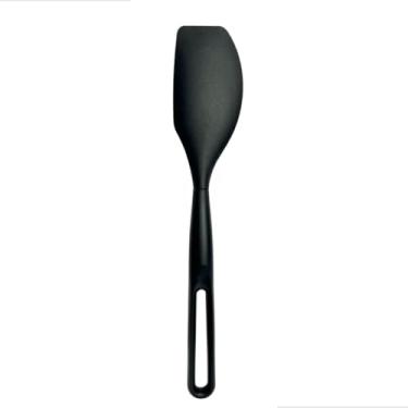 Imagem de Espatula Pão Duro De Silicone Cor Preto All Black Utensilios De Cozinha Resistente Ao Calor