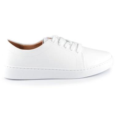 Imagem de Tênis Casual Vizzano Feminino 1214.205 Pelica, 35, Branco