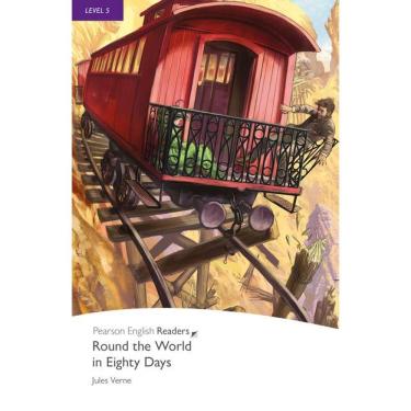 Imagem de Round The World In Eighty Days - New Penguin Readers - Level 5 - Book With Audio CD MP3