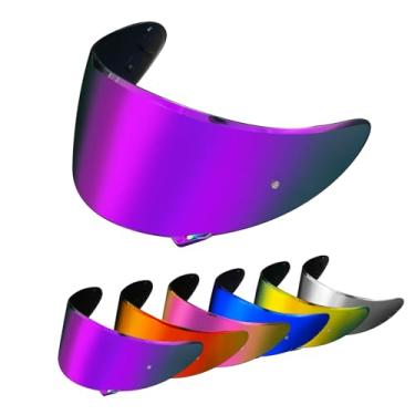 Imagem de PSLER Viseira Cwr-1 - Viseira Rf-1200 X14 Protetor Facial De Substituição Para Cwr-1 Rf 1200 X-Spirit Nxr Z7 X14 Nx Nz, Roxo Escuro