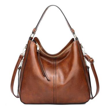 Imagem de Bolsa Feminina Couro Pu Transversal Luxo Viagem Trabalho - Ninabag, Ma
