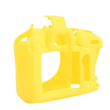Imagem de Acouto Caixa de Proteção à Capa da Câmera de Silicone para D7200 Com Textura Não Deslizante Compacta Snug Fil (YELLOW)