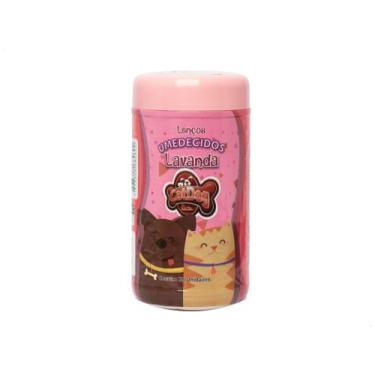 Imagem de Lenço Umedecido P/ Cães Gatos Petshop Cat Dog 75 Unidades - Cat Dog & 