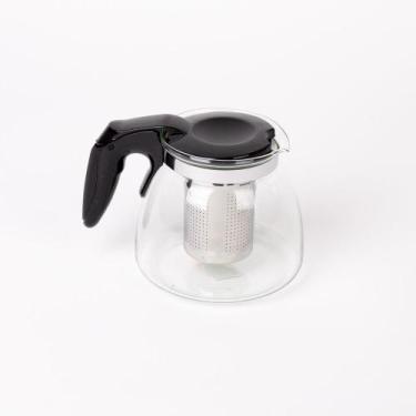 Imagem de Chaleira de Vidro 350ml - Preta - THIKA