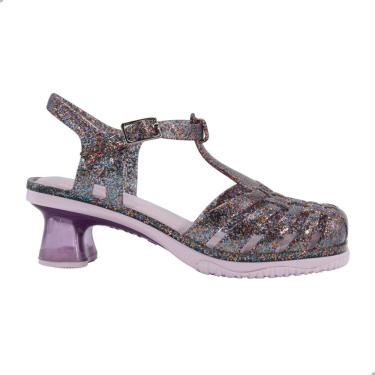 Imagem de Sandália Mini Melissa Vixen Inf Rosa Glitter