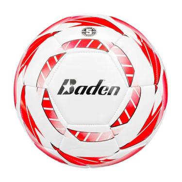 Imagem de Baden Bola de futebol Z-Series, vermelha/branca, tamanho 9
