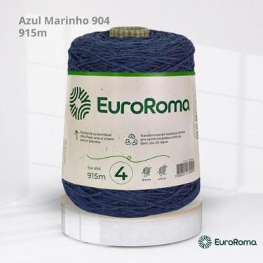 Imagem de Barbante Nº 4 da EuroRoma com 600g, 904 | AZUL MARINHO