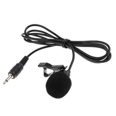 Imagem de Generic Microfone de Lapela XLR de 3,5 Mm, ângulo Reto/reto, 3 Pinos, Mini Microfone de Lapela para Microfone, Megafones E Laptop, Ângulo reto de 3,5 mm