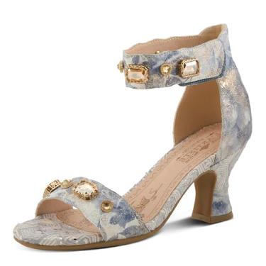 Imagem de Spring Step L'Artiste Sapato feminino Aquavelva, Slate Multi, 9.5-10