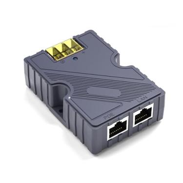 Imagem de Hilitand Injetor Poe 48V-57V 3A Gige Passive Power sobre o Adaptador Ethernet 150W Com LAN PORT SURGE ESD Protection Connection de Alta Velocidade para o Kit Internet