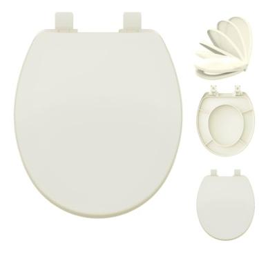 Imagem de Assento Tampa Compatível com Vaso Izy De.ca Softclose Amortecedor 6 Lpf (Creme)