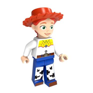 Imagem de Boneco Desenho Animação Filme Bloco De Montar