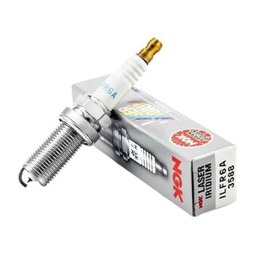 Imagem de Compatível com Iridium Platinum Compatível com vela de ignição ILFR6A 3588 É adequado compatível com o compatível para Mercedes-Benz C200K E200K Oe A0041591303(RED)