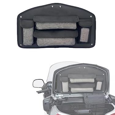 Imagem de GYMARK Bolsa organizadora de tampa de porta-malas de motocicleta removível para H-onda Goldwing GL1800 2001-2016 bolsa de armazenamento traseira acessórios GY366