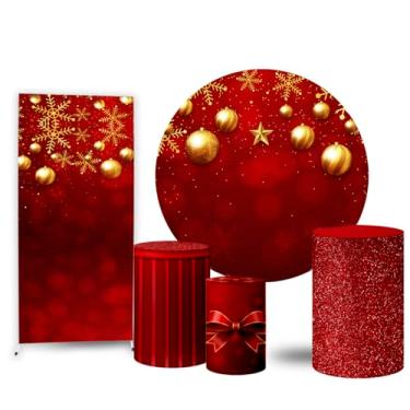 Imagem de Trio Capas Cilindro + Painel Redondo + Lateral Natal (K2NAT0043)