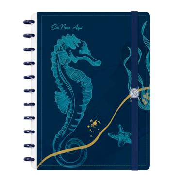 Imagem de Caderno de Disco Inteligente Personalizado Iscool G Oceania Marinho