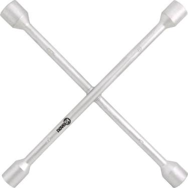 Imagem de Chave De Roda Tipo Cruz 17x19x21x23mm Aço Carbono - Nove54