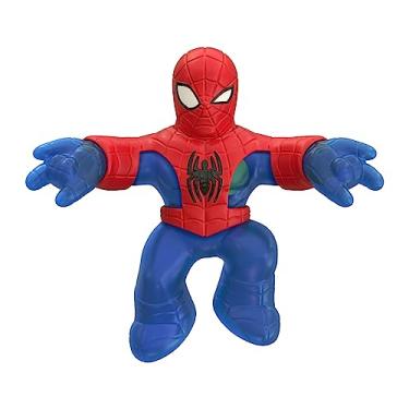 Imagem de Heroes of Goo Jit Zu Goo Shifters Marvel Stretchy Blue Strike Spider-Man. Figura De Brinquedo Superelástica Marvel De 4,2". Esmague O Núcleo! Transforme A Cor Do Goo! Estica Até 3 Vezes O Seu Tamanho