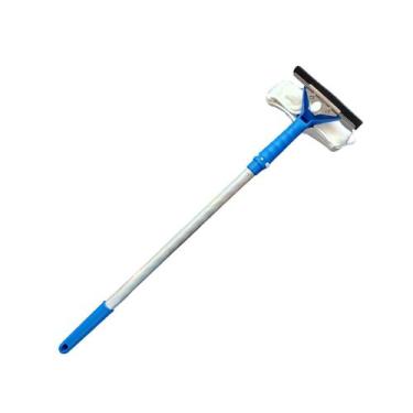 Imagem de Rodo COMBINADO 15cm Com Cabo De 50 cm Bralimpia Limpa Vidro , Rodo com