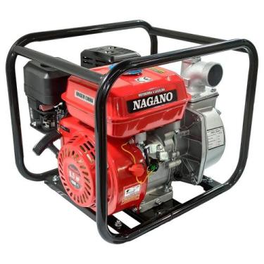 Imagem de Motobomba Auto Escorvante a Gasolina 6.5 Hp 2 Pol 4 Tempos - Nagano