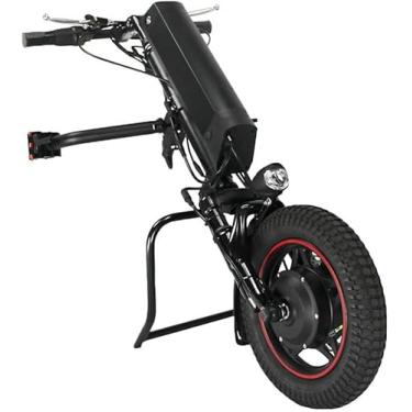 Imagem de Cadeira De Rodas Elétrica De 350 W Trator Handcycle Handbike Diy Kits De Conversão De Cadeira De Rodas Elétrica Cabeça De Acionamento Para Carro Com Deficiência