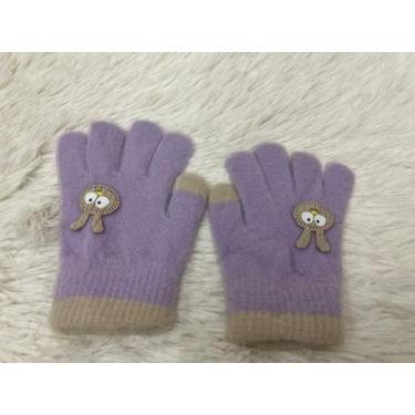 Imagem de Luva Infantil Frio Inverno de Lã 3 a 12 Anos Aquece - princesa, 3, 5 a