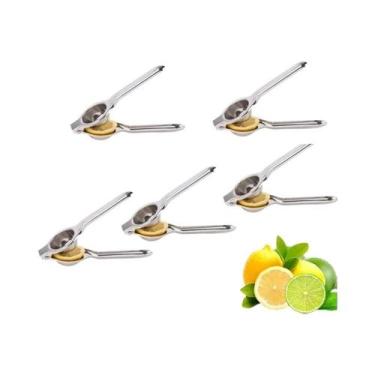 Imagem de Espremedor De Limão Manual Em Aço Inoxidável, Juicer De Cítricos, Pren