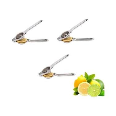Imagem de Espremedor De Limão Manual Em Aço Inoxidável, Juicer De Cítricos, Pren
