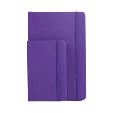 Imagem de Caderno A5/A6 com 160 Páginas - Capa com Fivela - Ideal para Estudante