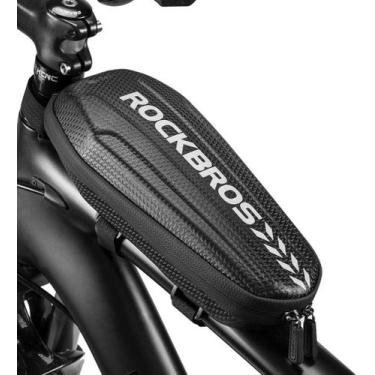 Imagem de Bolsa de bicicleta ROCKBROS Top Tube EVA Bicycle resistente à água 1,1