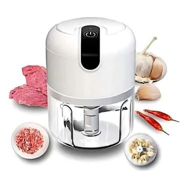 Imagem de Processador De Alimentos Recarre Usb Bateria Mini Cor Aleato Cor Branc
