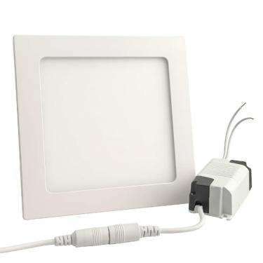 Imagem de Plafon Painel de led Quadrado 17cm  Bivolt 12W 6500k