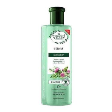 Imagem de Shampoo Flores E Vegetais Antiqueda Sete Ervas 300 Ml - Flores & Veget