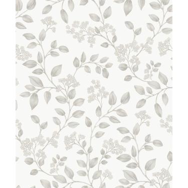 Imagem de Papel De Parede Icon Folhagem Cinza Ic3006