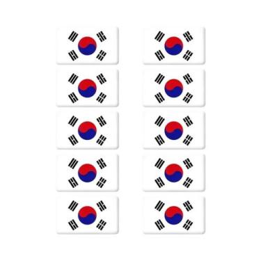 Imagem de Adesivos De Epóxi Com Bandeiras Da Espanha, 10 Peças, Decalques Para D