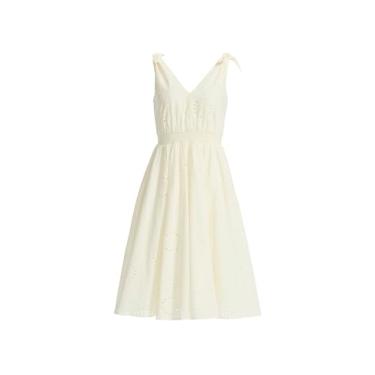 Imagem de Ombro laço moderno MIDI branco/amarelo, Branco/Amarelo, 10 Petite