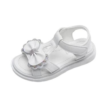 Imagem de Sandálias De Princesa Para Meninas Com Solas Macias, Estilo Casual, Fo