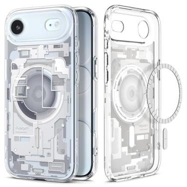 Imagem de Capa Spigen para iPhone 17 Air, Ultra Híbrida [MagFit] Projetada para Apple iPhone 17 Air - Zero One Branco