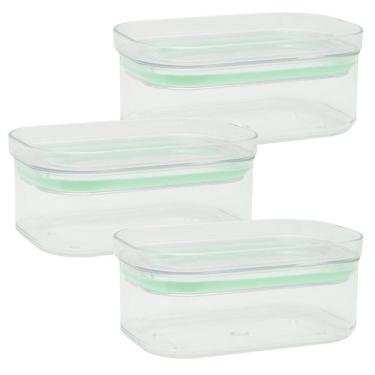 Imagem de Kit 3 Potes Herméticos 425ml - Organize a cozinha